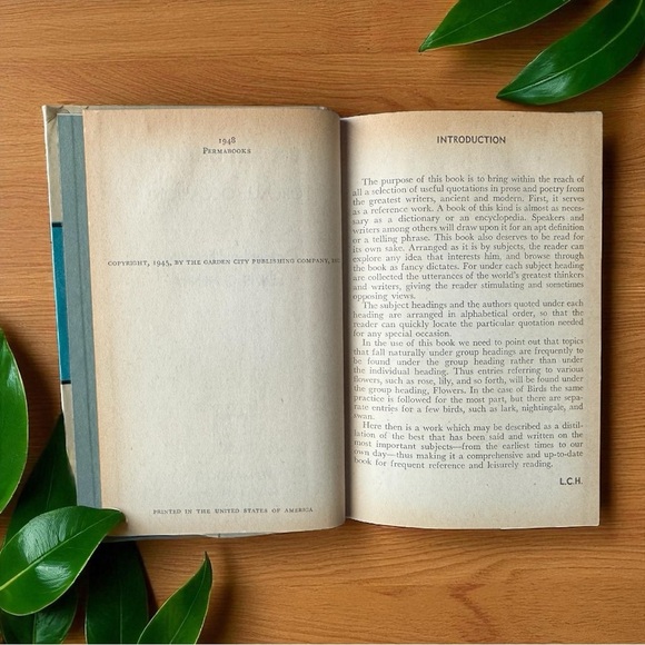 Vintage 1948 Best Quotations for All Occasions | Perma Books Hardcover - Picture 7 of 8